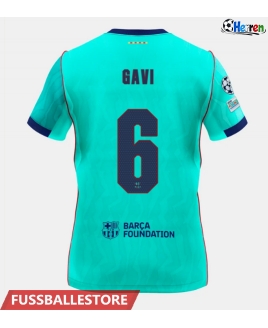 Günstige Barcelona Paez Gavi #6 3rd trikot 2026-27 Kurzarm